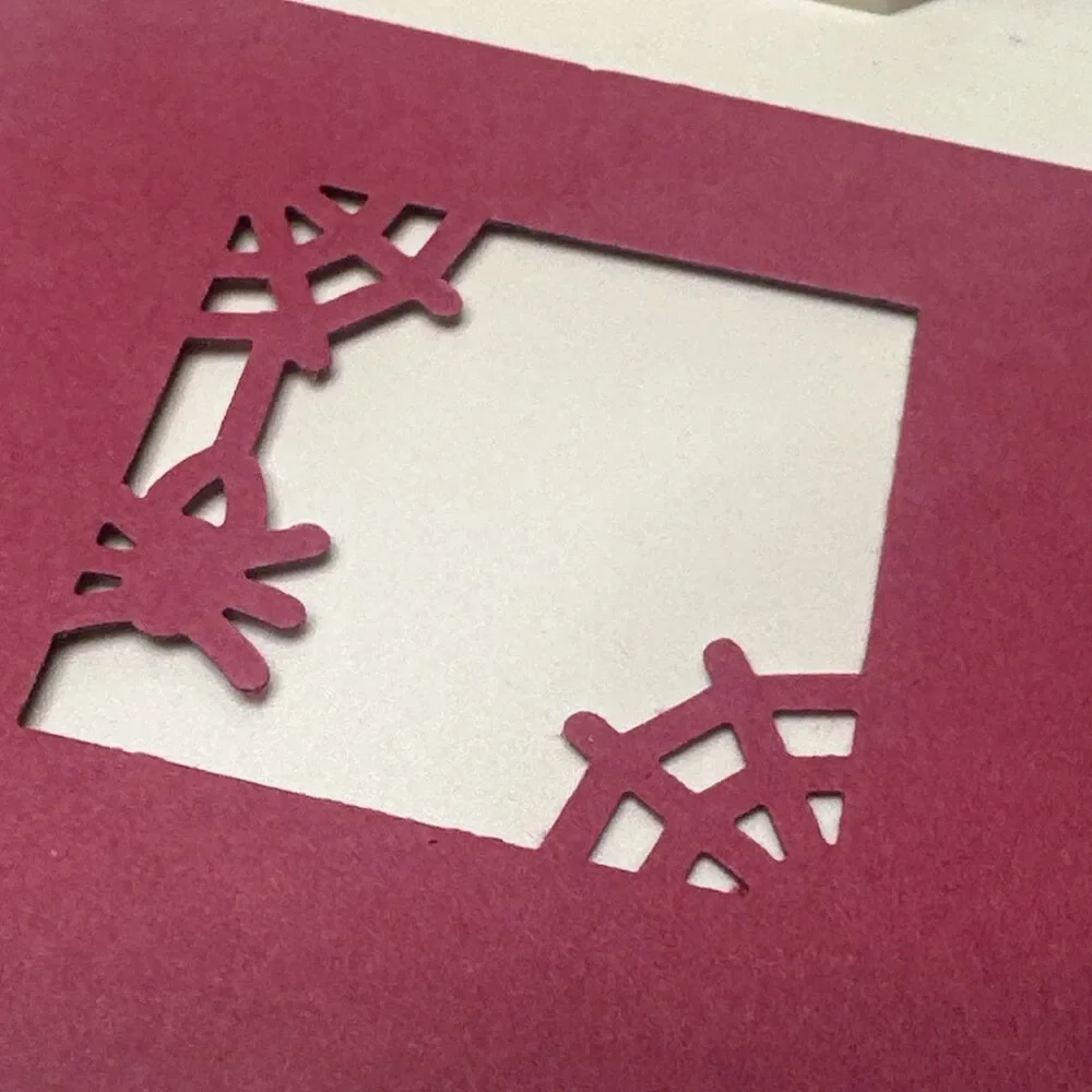 Martha Stewart Spiderweb Window Punch All Over The Page Halloween magnetic paper